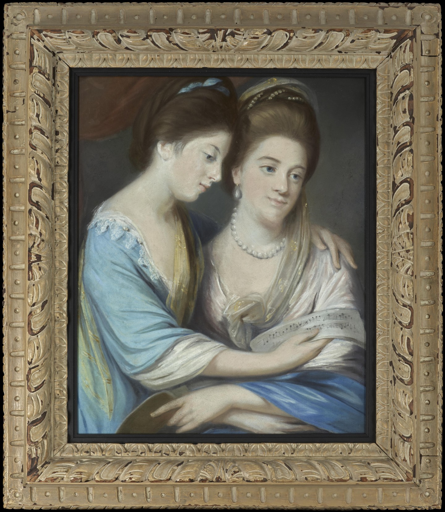 Portrait of Two Young Ladies